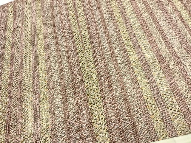 平和屋着物▽道行コート スリーシーズン 春夏秋 塵除け 間道 反端付き 正絹 逸品 AABC3828fy