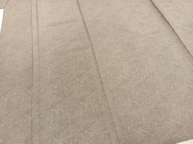 平和屋着物▽江戸小紋 単衣 鮫小紋柄 正絹 逸品 AABC3845fy
