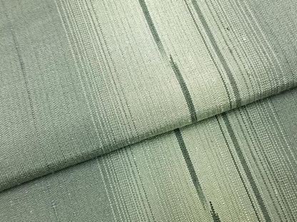 平和屋着物▽上質な紬 単衣 間道 正絹 逸品 AABC3867fy