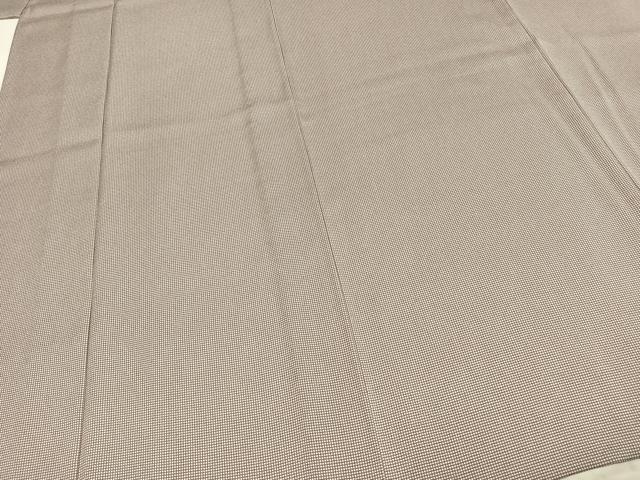 平和屋着物▽江戸小紋　単衣　角通し　洗える着物　AABC3874fy