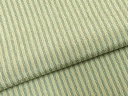 平和屋着物▽お召　単衣　縞　正絹　逸品　AABC3875fy