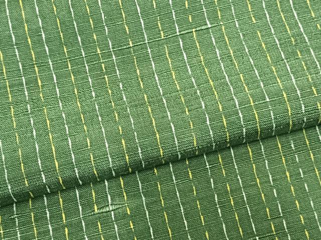 平和屋着物▽上質な紬 単衣 変わり縞 正絹 逸品 AABC3881fy