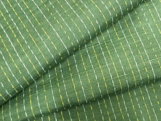 平和屋着物▽上質な紬 単衣 変わり縞 正絹 逸品 AABC3881fy