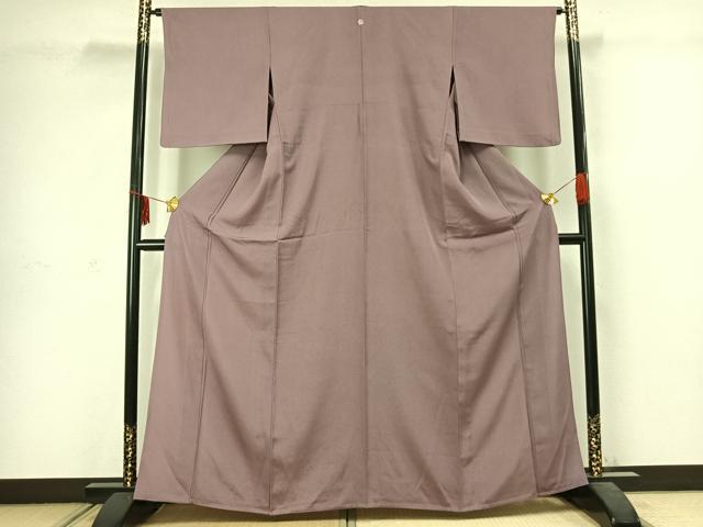 平和屋着物▽江戸小紋 単衣 鮫小紋柄 三越扱い 正絹 逸品 AABC3894fy