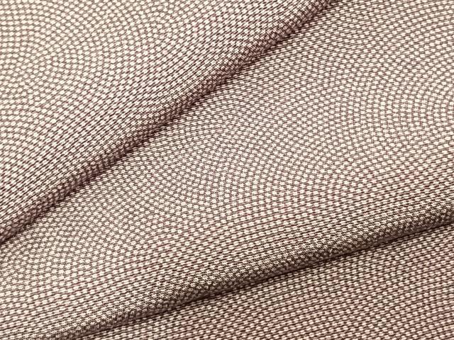 平和屋着物▽江戸小紋 単衣 鮫小紋柄 三越扱い 正絹 逸品 AABC3894fy