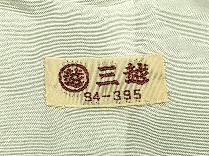 平和屋着物▽江戸小紋 単衣 鮫小紋柄 三越扱い 正絹 逸品 AABC3894fy