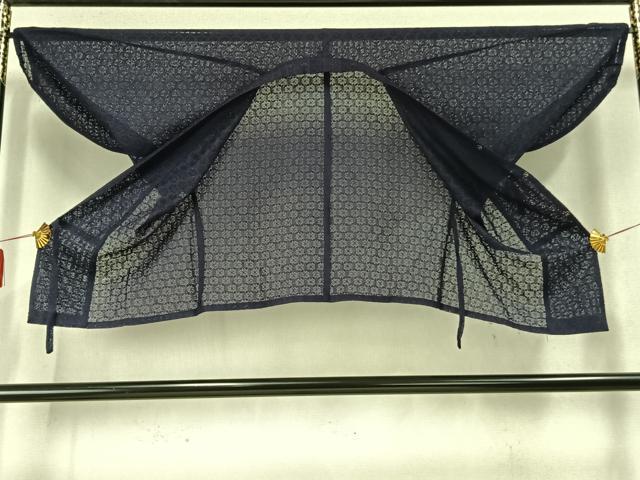 平和屋着物▽道行コート スリーシーズン 春夏秋 塵除け 花尽くし 正絹 逸品 AABC3895fy