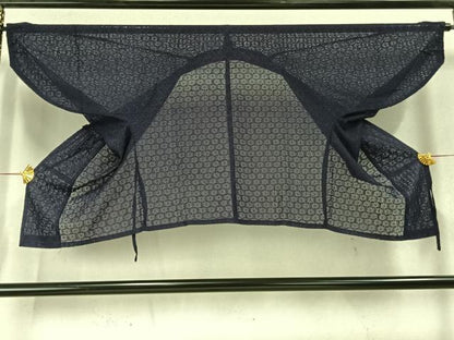 平和屋着物▽道行コート スリーシーズン 春夏秋 塵除け 花尽くし 正絹 逸品 AABC3895fy