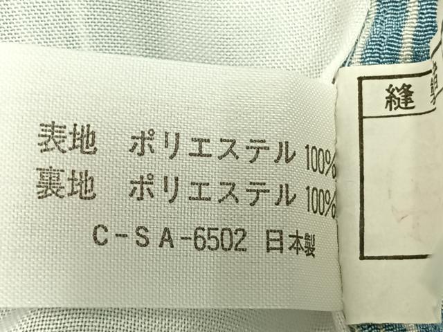 平和屋着物▽小紋 単衣 草花丸文 洗える着物 AABC3900fy