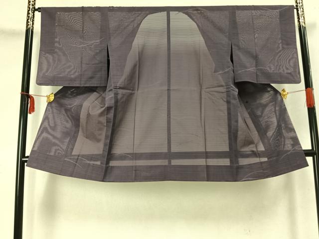 平和屋着物▽道行コート スリーシーズン 春夏秋 塵除け 芝文 やまと誂製 正絹 逸品 AABC3917fy