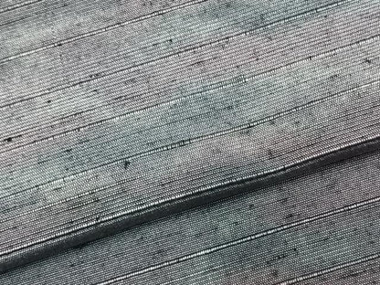 平和屋着物▽上質な紬 単衣 霞文 正絹 逸品 AABC3919fy