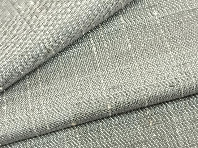 平和屋着物▽上質な紬 単衣 霞文 ますいわ屋扱い 正絹 逸品 AABC3929fy