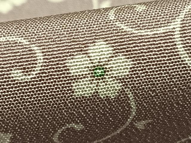 平和屋着物▽上質な小紋 単衣 花唐草文 正絹 逸品 AABC3937fy