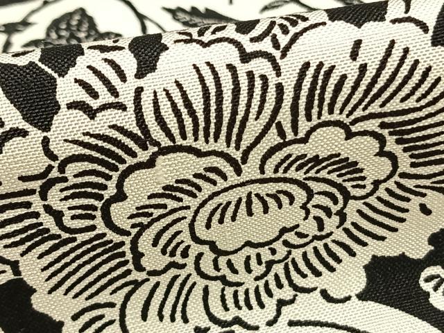 平和屋着物▽訪問着 単衣 作家物 流水花唐草文 正絹 逸品 AABC3938fy