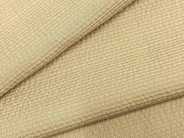 平和屋着物▽上質な色無地 単衣 浅黄色 正絹 逸品 AABC3977fy