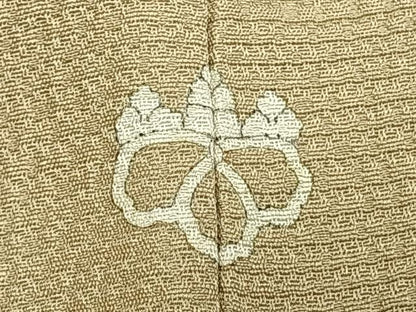 平和屋着物▽上質な色無地 単衣 浅黄色 正絹 逸品 AABC3977fy