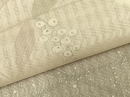 平和屋着物▽訪問着　無双　紗袷　紗×紗　草花文　銀彩　正絹　逸品　AABC3979fy