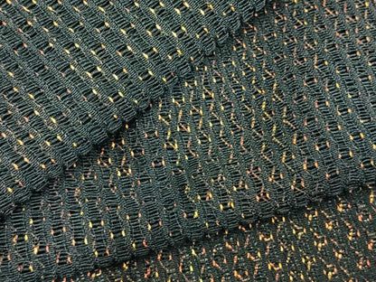 平和屋着物▽道行コート スリーシーズン 春夏秋 塵除け 幾何学文様 正絹 逸品 未使用 AABC3983fy