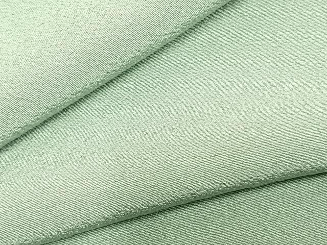 平和屋着物▽上質な色無地 単衣 錆青磁色 正絹 逸品 未使用 AABC3994fy