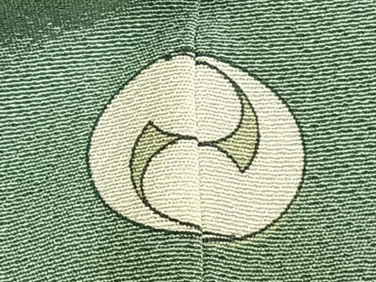 平和屋着物▽上質な色無地　単衣　薄青色　正絹　逸品　AABC4000fy