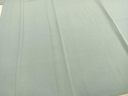 平和屋着物▽上質な色無地 単衣 秘色色 正絹 逸品 未使用 AABC4014fy