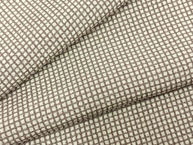 平和屋着物▽江戸小紋 単衣 角通し 正絹 逸品 AABC4041fy