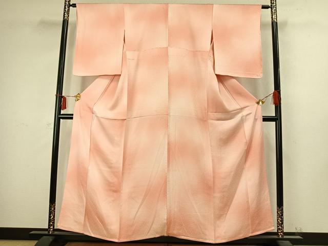 平和屋着物▽上質な小紋 単衣 花尽くし 正絹 逸品 AABC4076fy