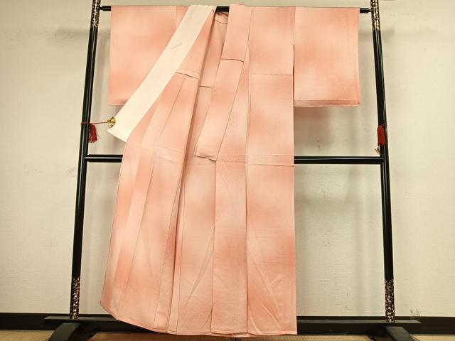 平和屋着物▽上質な小紋 単衣 花尽くし 正絹 逸品 AABC4076fy