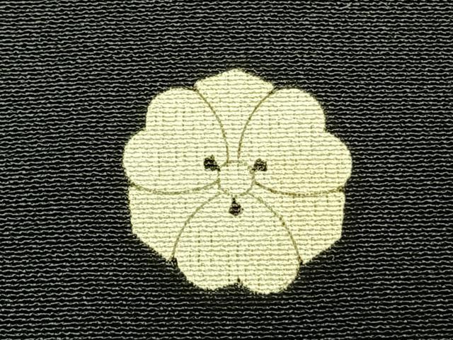 平和屋着物▽豪華黒留袖 単衣 御所車花文 鶴 黒地 金彩 ロング丈 正絹 逸品 AABC4081fy