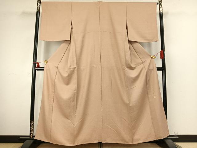 平和屋着物▽江戸小紋 単衣 作家物 鮫小紋柄 正絹 逸品 AABC4082fy