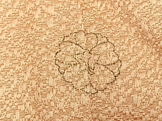 平和屋着物▽上質な色無地 単衣 雄黄色 三越扱い 正絹 逸品 AABC4113fy
