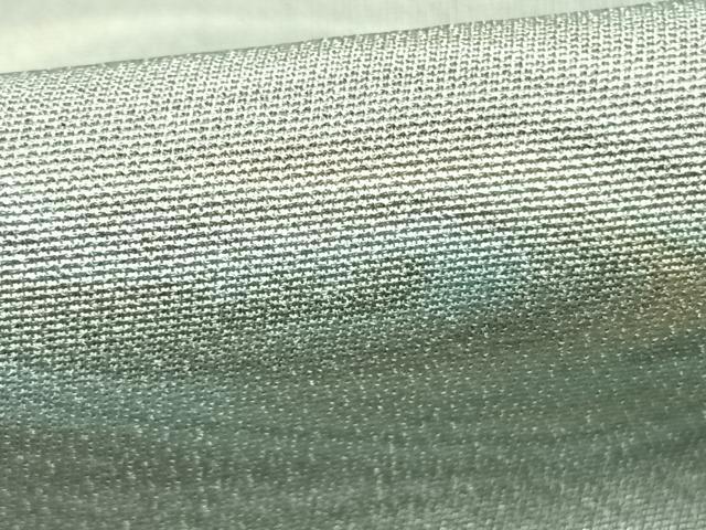 平和屋着物▽上質な小紋 単衣 作家物 墨流し文様 正絹 逸品 AABC4119fy