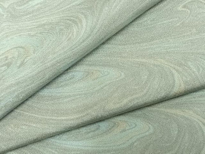 平和屋着物▽上質な小紋 単衣 作家物 墨流し文様 正絹 逸品 AABC4119fy