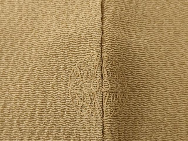 平和屋着物●上質な小紋　霞文　暈し染め　正絹　逸品　AABC4154ck