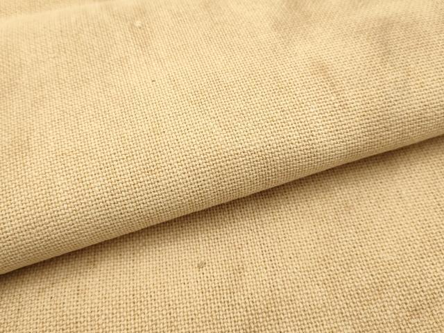 平和屋着物▼和装小物　レトロ木綿　手織　柿渋染　酒袋　材料用　逸品　AABC4363ay