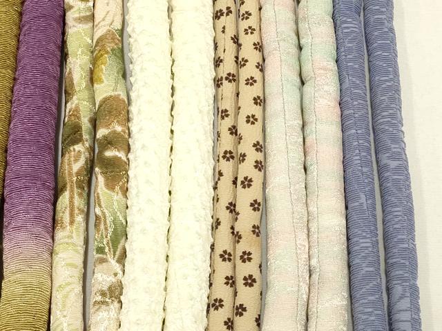 平和屋着物○和装小物 上質な帯締め10本セット 丸ぐけ レース 暈し