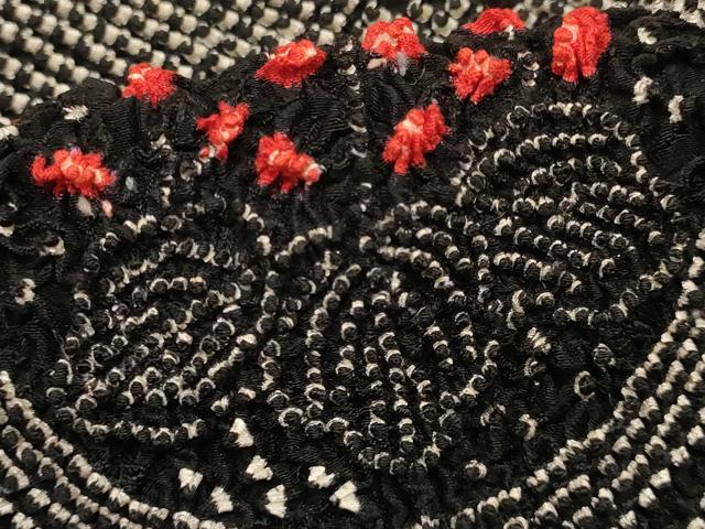 平和屋本店●和装小物　帯締め・帯揚げセット　総絞り　刺繍　丸ぐけ　ラインストーン　木玉　正絹　逸品　AABC4396ay