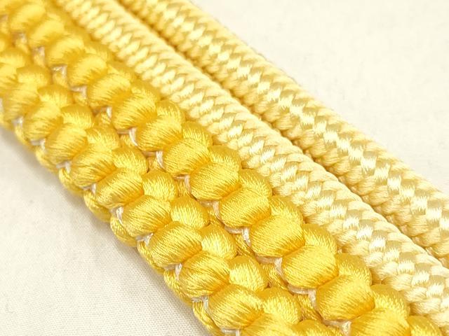 平和屋本店●和装小物 帯締め・帯揚げセット 振袖用 総絞り 牡丹 暈し ラメ糸使用 正絹 逸品 未使用 AABC4397ay