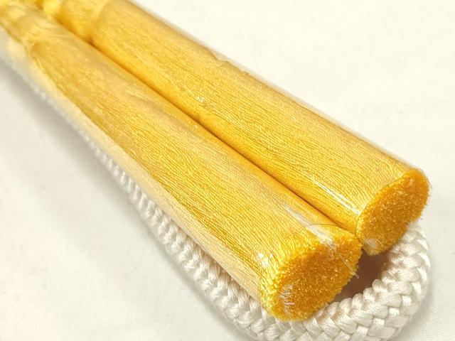 平和屋本店●和装小物 帯締め・帯揚げセット 振袖用 総絞り 牡丹 暈し ラメ糸使用 正絹 逸品 未使用 AABC4397ay