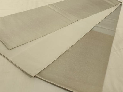平和屋着物◎六通柄袋帯　霞文　正絹　逸品　AABC4404ou