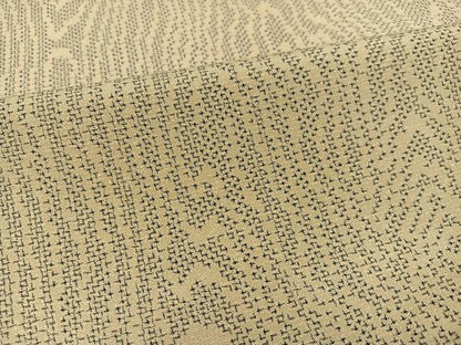 平和屋着物●上質な紬 杢目文 正絹 逸品 未使用 AABC4461ph
