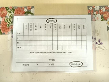 平和屋着物◎六通柄袋帯　唐織　短冊花文　金銀糸　正絹　逸品　AABC4718yx