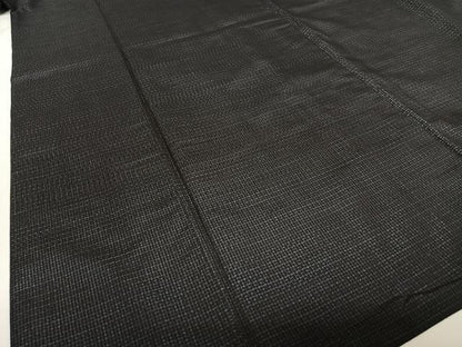 平和屋着物●男性　本場大島紬　アンサンブル　亀甲文　正絹　逸品　AABC4849zg