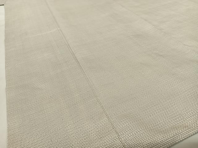 平和屋着物●本場大島紬 白大島 100亀甲 総詰め 正絹 逸品 AABC4897zg