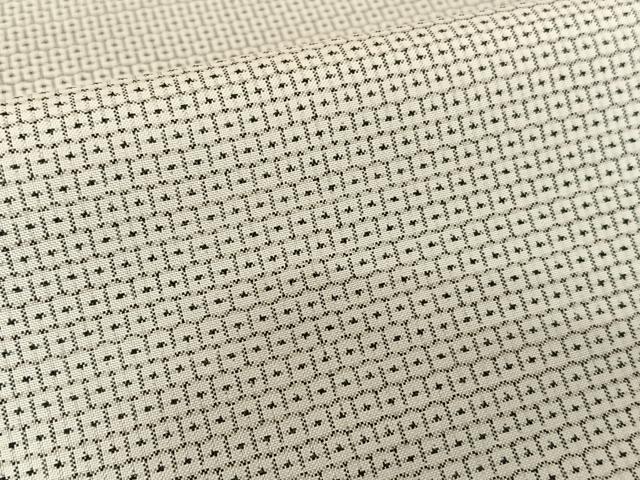 平和屋着物●本場大島紬 白大島 100亀甲 総詰め 正絹 逸品 AABC4897zg