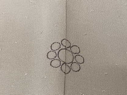 平和屋着物●訪問着 友禅 刺繍 立波花文 暈し染め 金糸 正絹 逸品 AABC4949zg