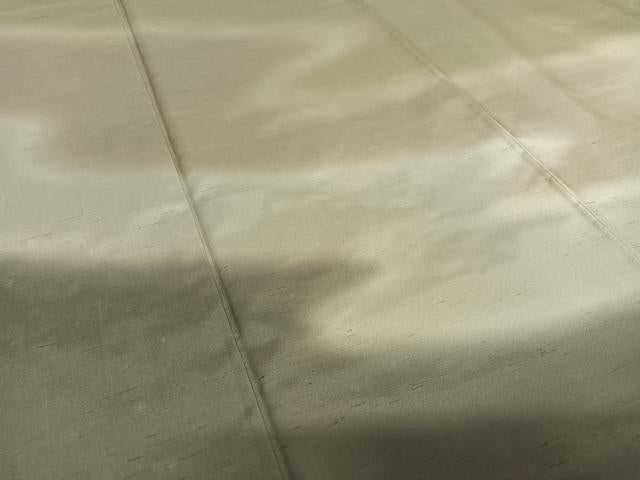 平和屋着物●根津栄一　訪問着　紬地　霞文　暈し染め　正絹　逸品　AABC4964zg