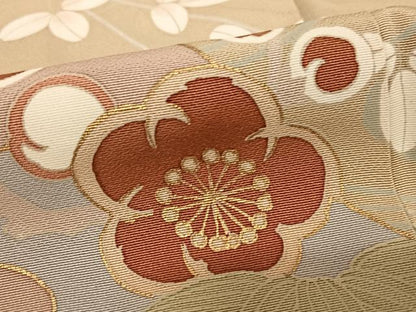 平和屋着物●豪華色留袖　駒刺繍　色紙重ね流水花文　金彩　やまと誂製　正絹　逸品　AABC5011zg