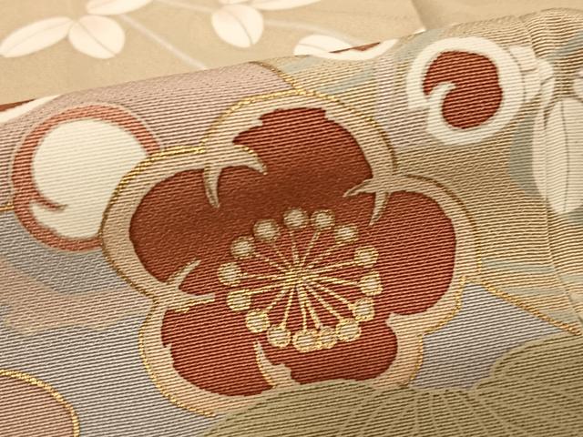 平和屋着物●豪華色留袖　駒刺繍　色紙重ね流水花文　金彩　やまと誂製　正絹　逸品　AABC5011zg