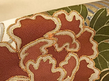 平和屋着物●豪華色留袖　駒刺繍　色紙重ね流水花文　金彩　やまと誂製　正絹　逸品　AABC5011zg